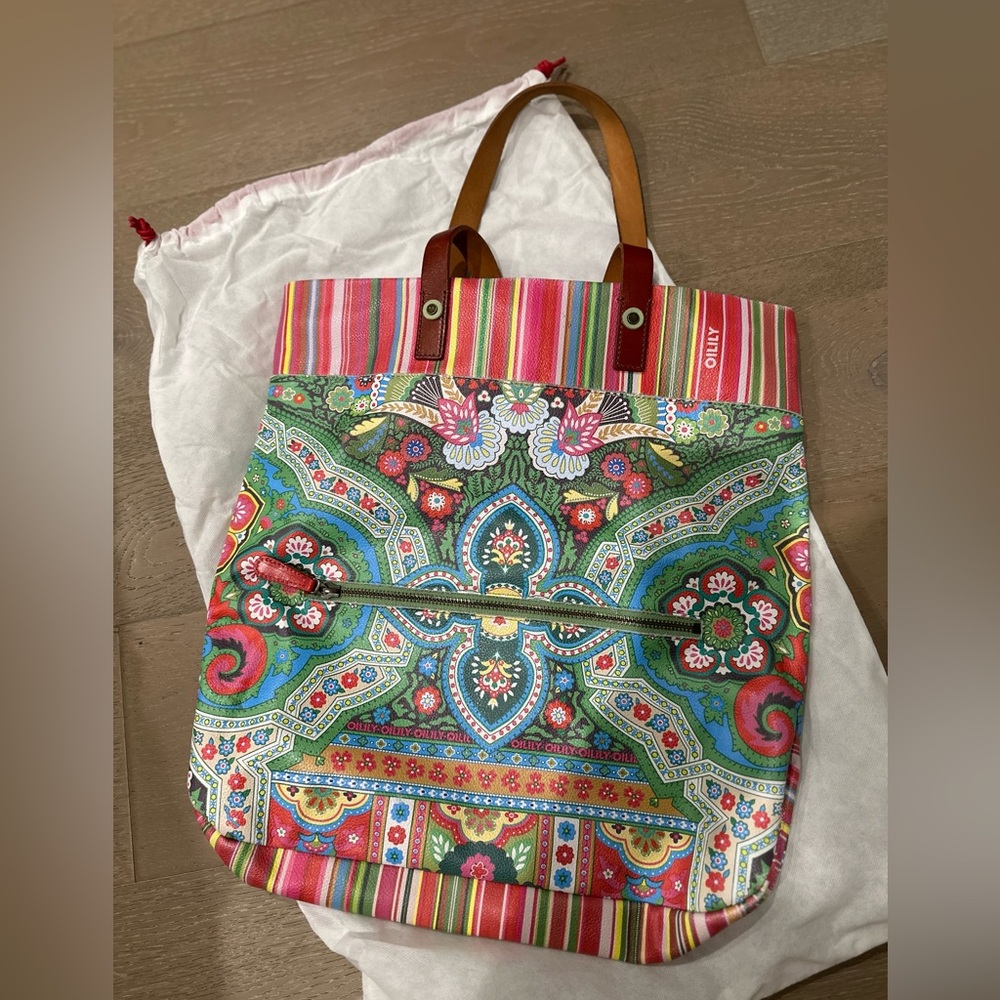 Oilily full leather big bag, great condition
